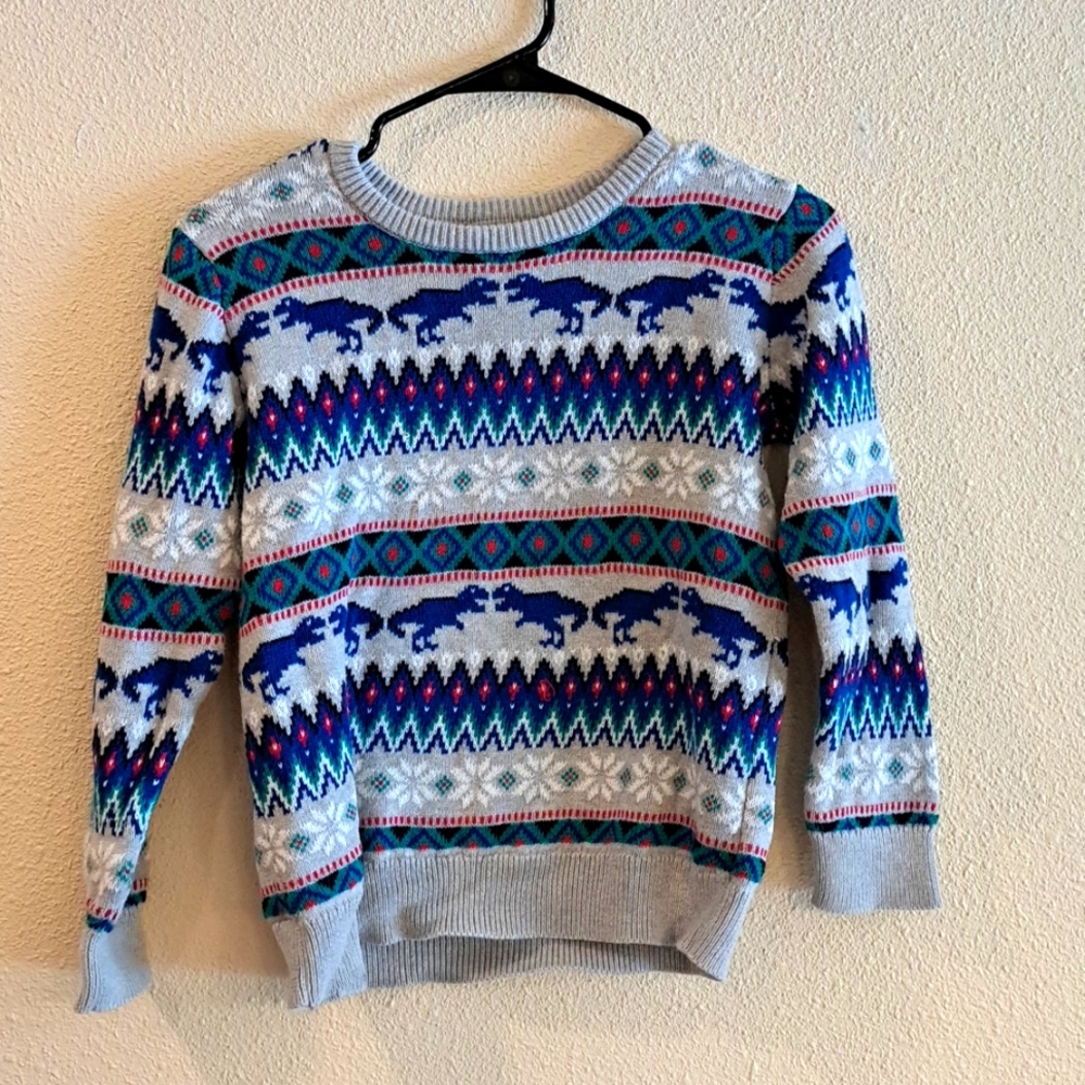 Christmas Sweater, Holiday, Holiday Sweater, Dinosaur Sweater 🦕 ♥️ Winter
